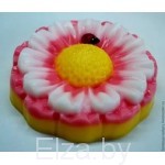 Пластиковая форма для мыла "Пион"